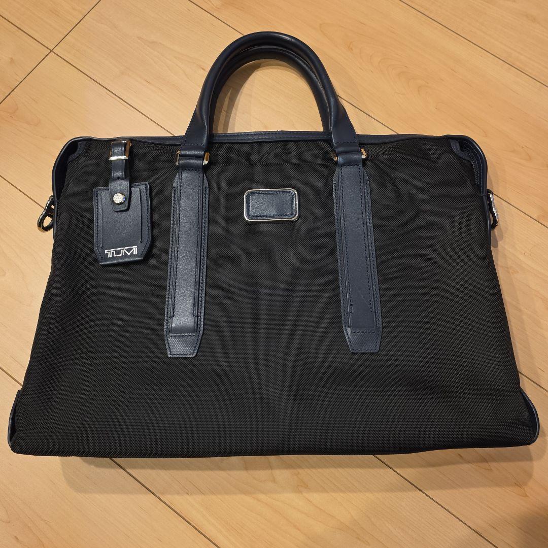 【美品】TUMI Javis スリム・ブリーフ ビジネスバッグ 2WAY