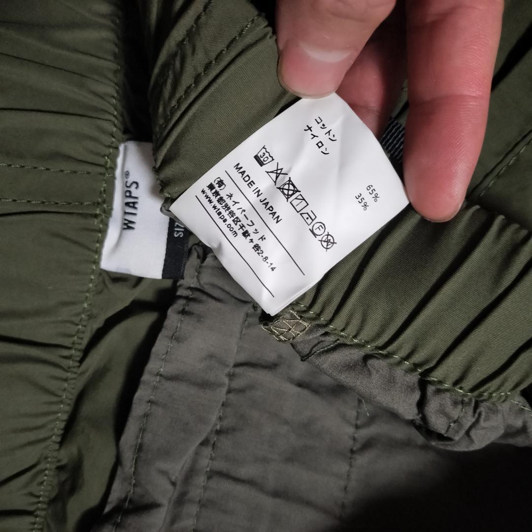 WTAPS TROUSERS.NYCO WEATHER パンツ Lサイズ OD