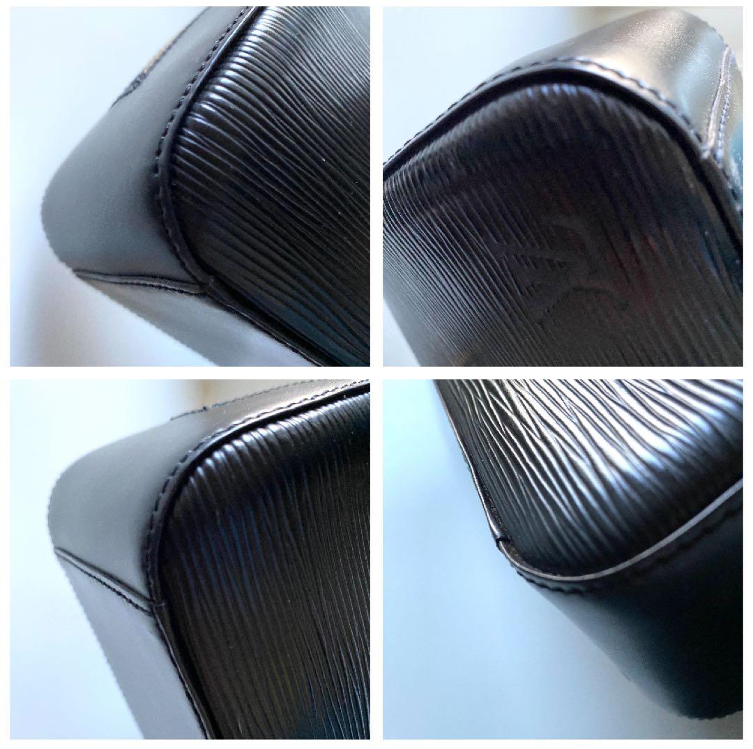 ルイヴィトン　ジャスミン　エピ　ハンドバッグ　ノワール　黒