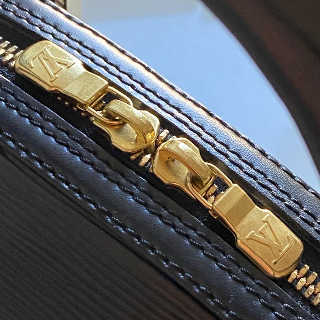 ルイヴィトン　ジャスミン　エピ　ハンドバッグ　ノワール　黒