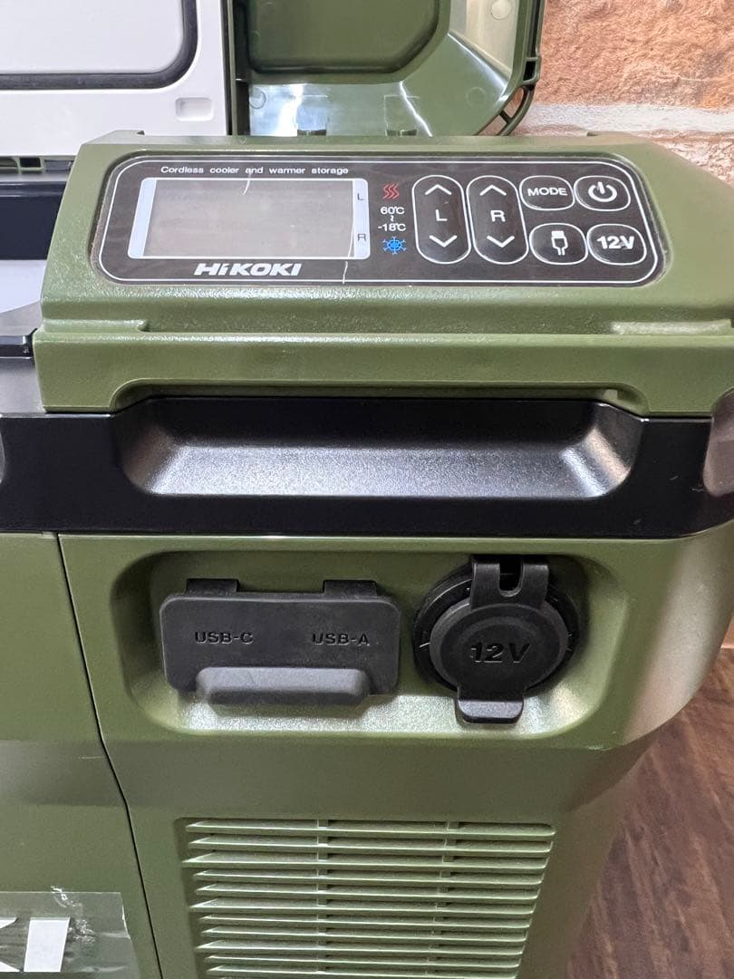 新品／未使用　日立　HIKOKI UL18DC コードレス冷温庫　キャンプ　現場