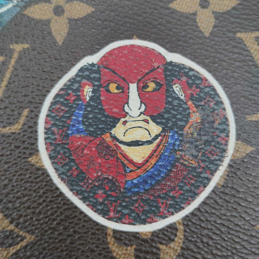 ルイヴィトン 長財布 ジッピーウォレット 歌舞伎 山本寛斎 達磨 希少 ラウンド