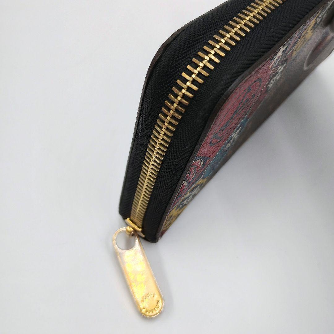 ルイヴィトン 長財布 ジッピーウォレット 歌舞伎 山本寛斎 達磨 希少 ラウンド