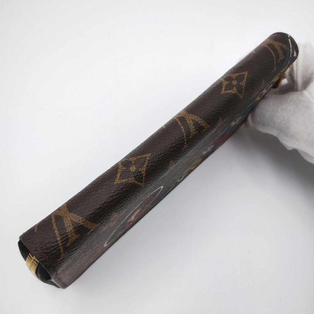 ルイヴィトン 長財布 ジッピーウォレット 歌舞伎 山本寛斎 達磨 希少 ラウンド