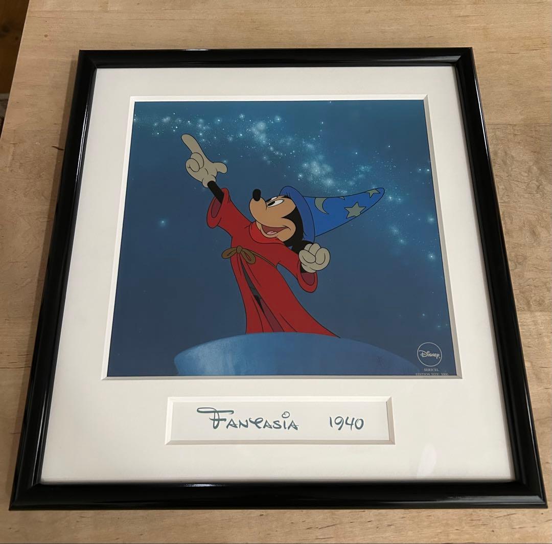 SORCERER MICKEY ファンタジア　　ミッキー　セル画　魔法使いの弟子