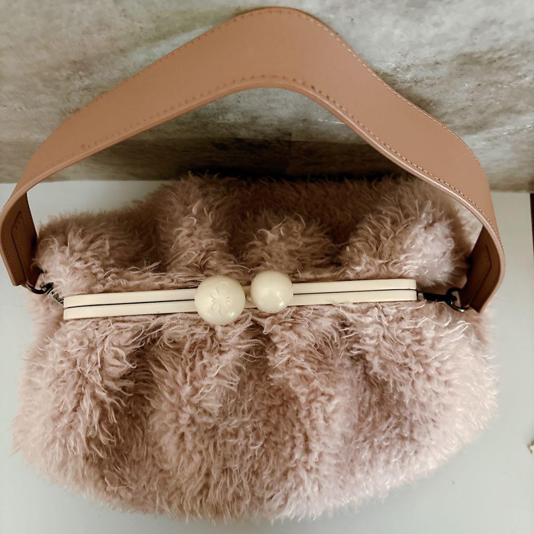 【ウィークエンド マックスマーラ】パスティチーノ がま口バッグ 2WAY