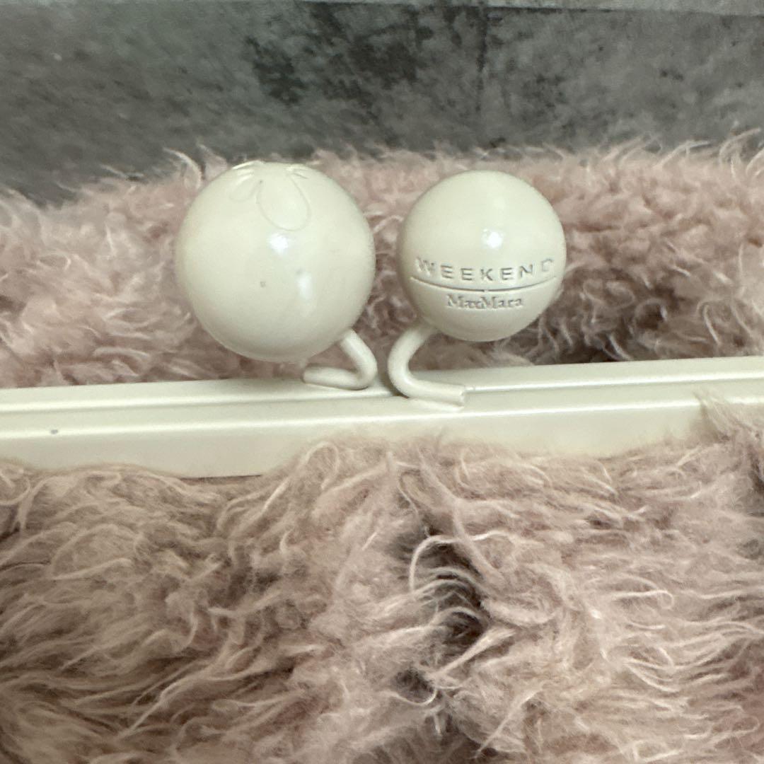 【ウィークエンド マックスマーラ】パスティチーノ がま口バッグ 2WAY