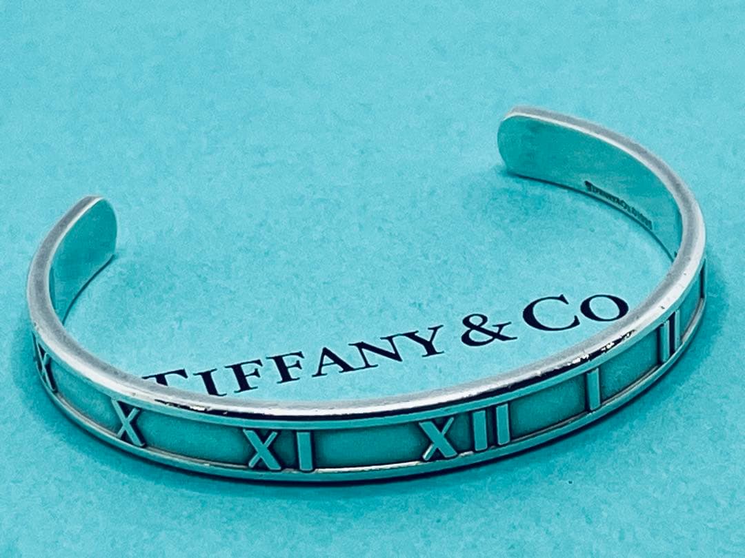h439 ティファニー　1995 アトラス　バングル　925 ブレスレット