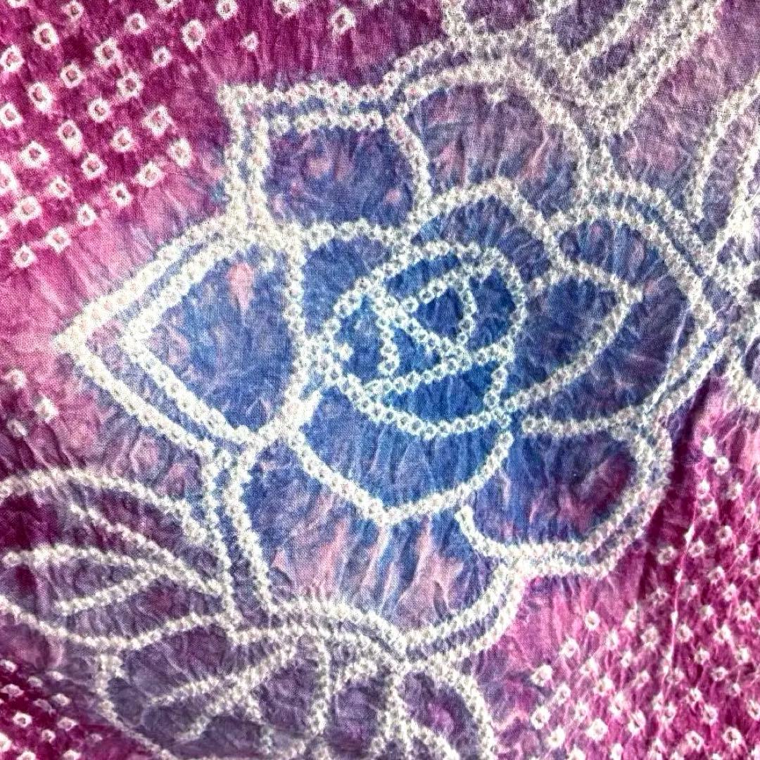 ゆり　やまと誂　有松鳴海絞り浴衣　絞り浴衣　薔薇　No.33-120