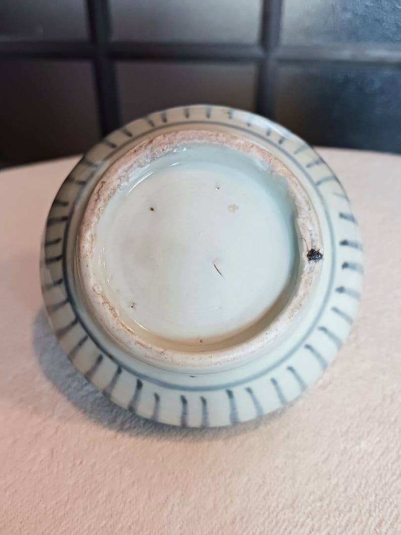 古伊万里　　　蛸唐草　油壺