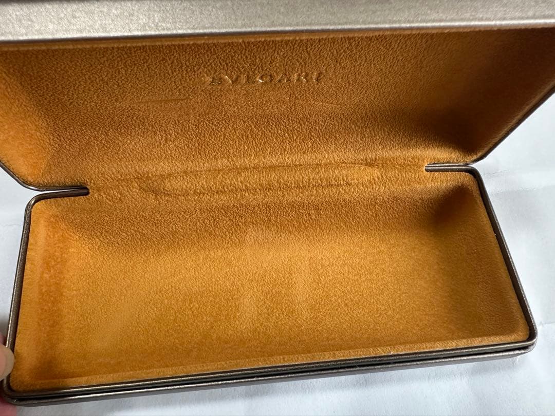 美品　BVLGARI ラウンドサングラス ブラックレンズ