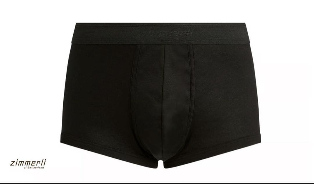 【Zimmerli】 ボクサーパンツ Mサイズ ブラック モデル222