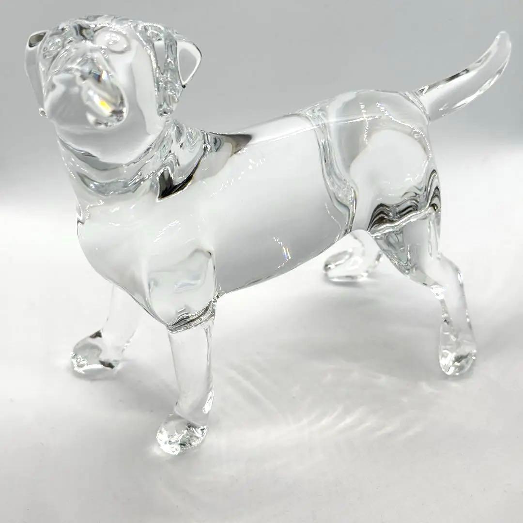 【箱有り】バカラ クリスタル ラブラドール　フィギュアリン　犬　ドッグ
