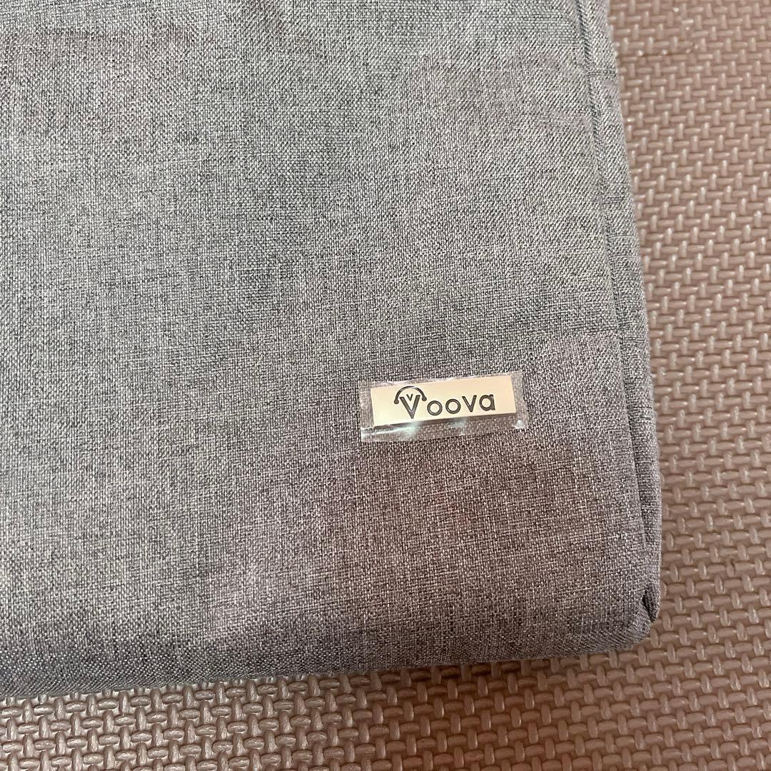 ノートパソコン ケース 衝撃吸収 ショルダーストラップ付き グレー 男女兼用