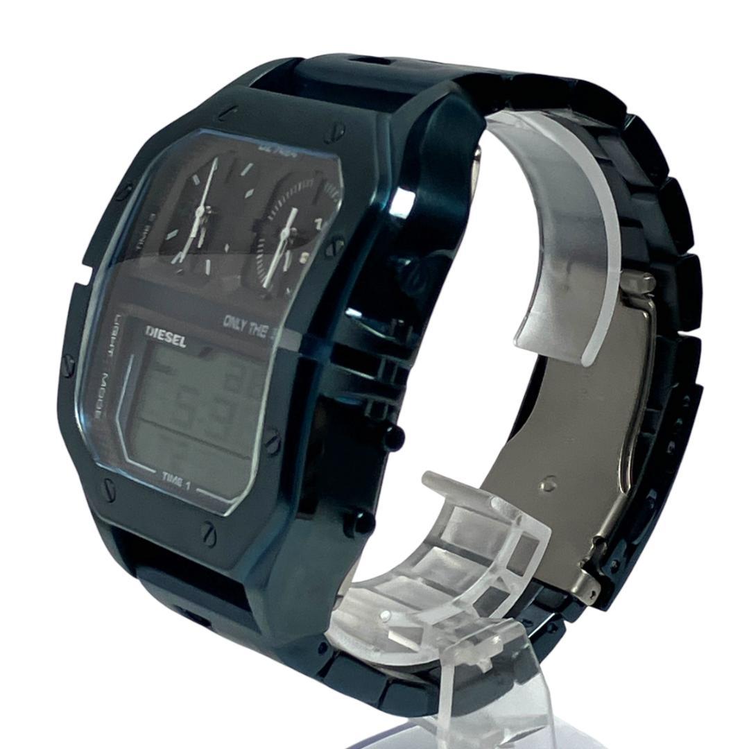 【美品/箱付き/新品電池/稼働】ディーゼル アナデジ 腕時計 メンズ クォーツ
