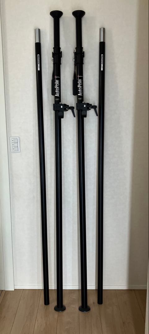 送込 Manfrotto ポールセット(032B×2/033B×2/035×2)