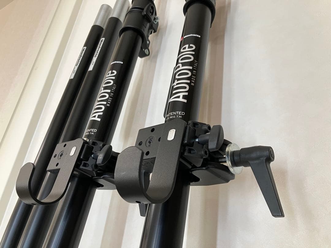 送込 Manfrotto ポールセット(032B×2/033B×2/035×2)