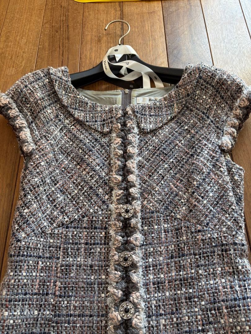 ♡Rene ルネ♡最高級ツイードワンピース 115000円