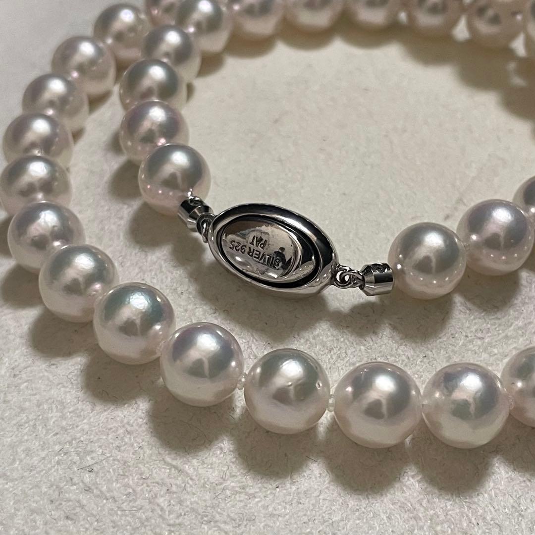 ケース付きbusby 花珠級✨超大珠】あこや真珠 ネックレス 8.5-9.