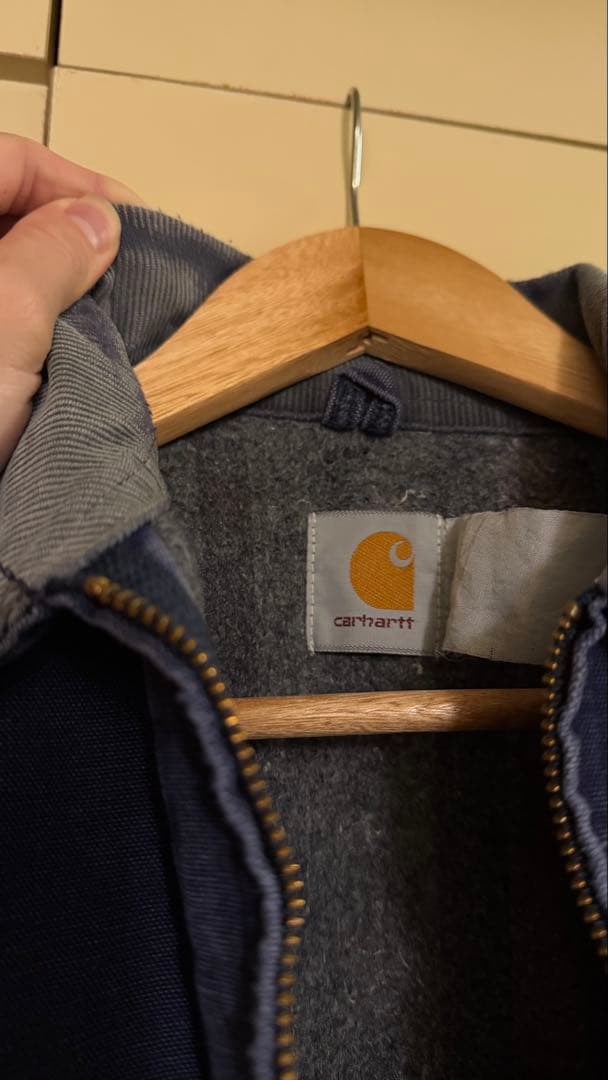 Carhartt Detroit Jacket 企業ロゴ　年代物