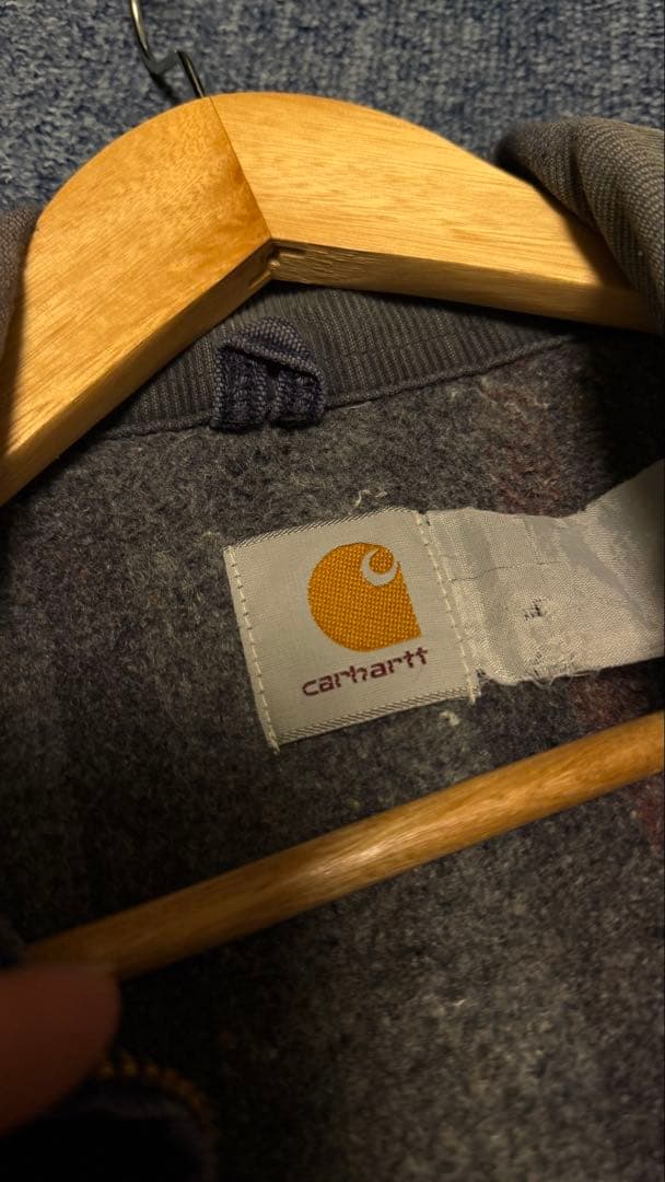 Carhartt Detroit Jacket 企業ロゴ　年代物
