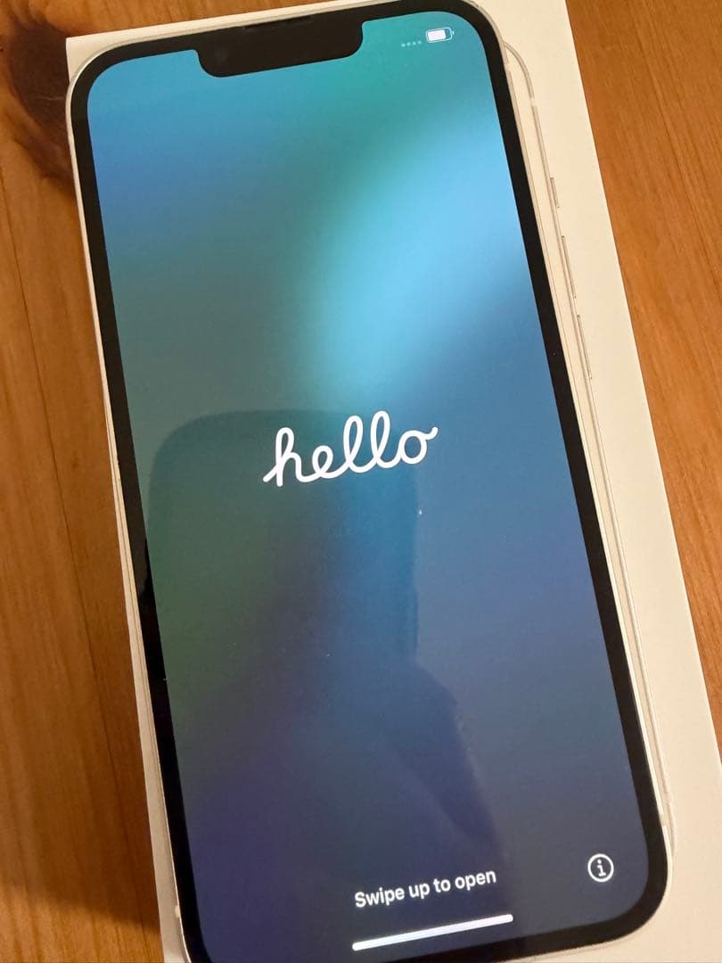 iPhone13 128GBスターライト　SIMフリー箱付即発送