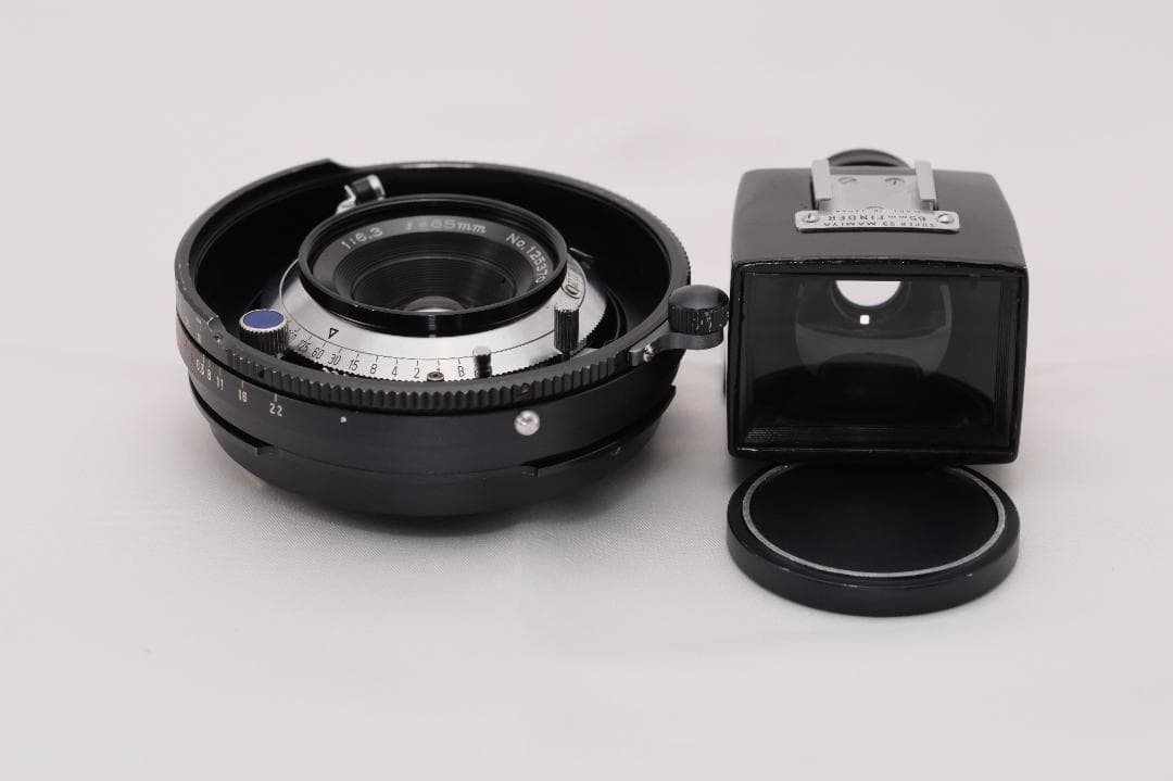 マミヤプレス用 sekor 65mm f6.3 完動品 トポゴン