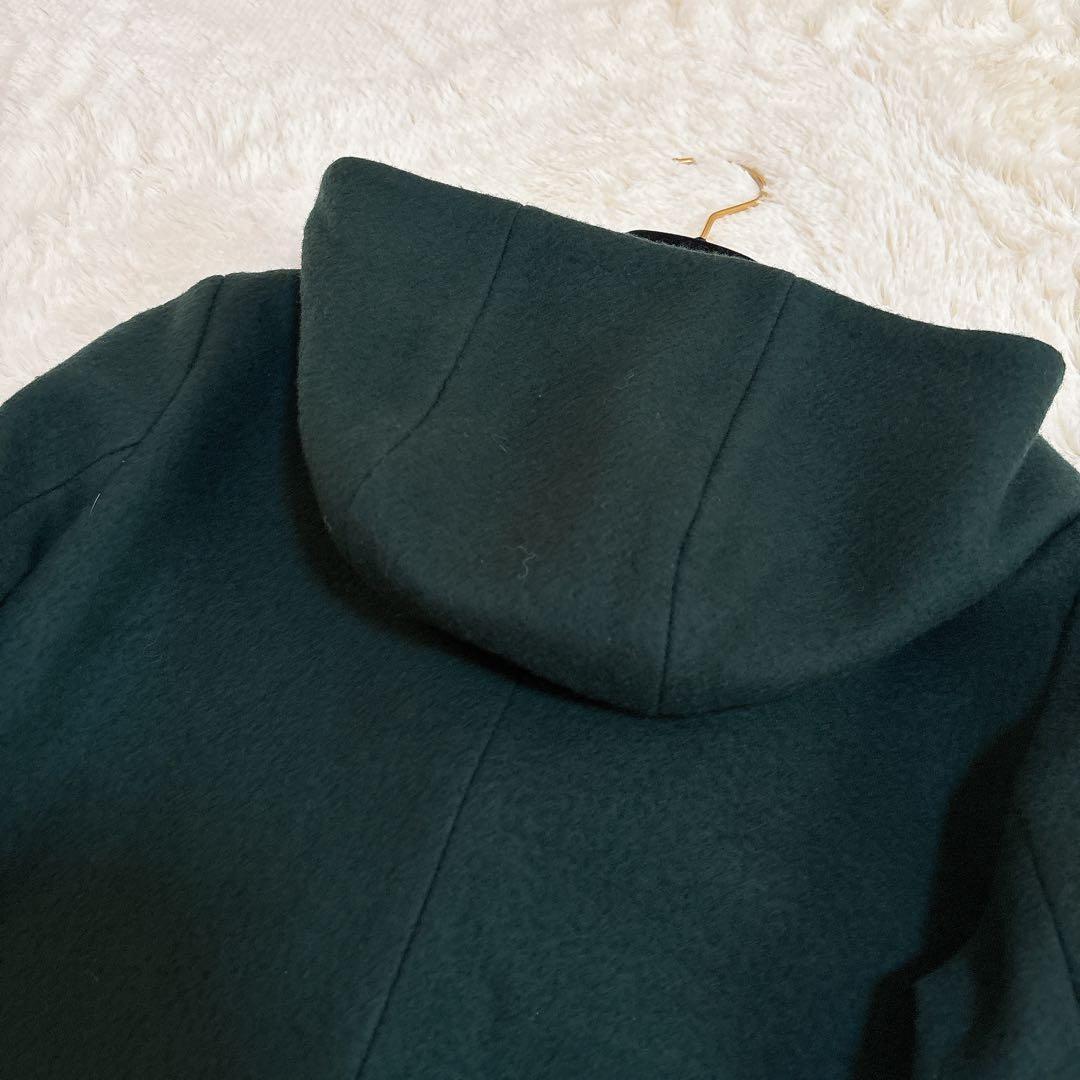 希少カラー☆マッキントッシュロンドン フーデッドコート イタリア生地 ウール