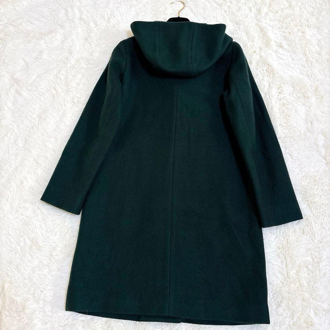 希少カラー☆マッキントッシュロンドン フーデッドコート イタリア生地 ウール