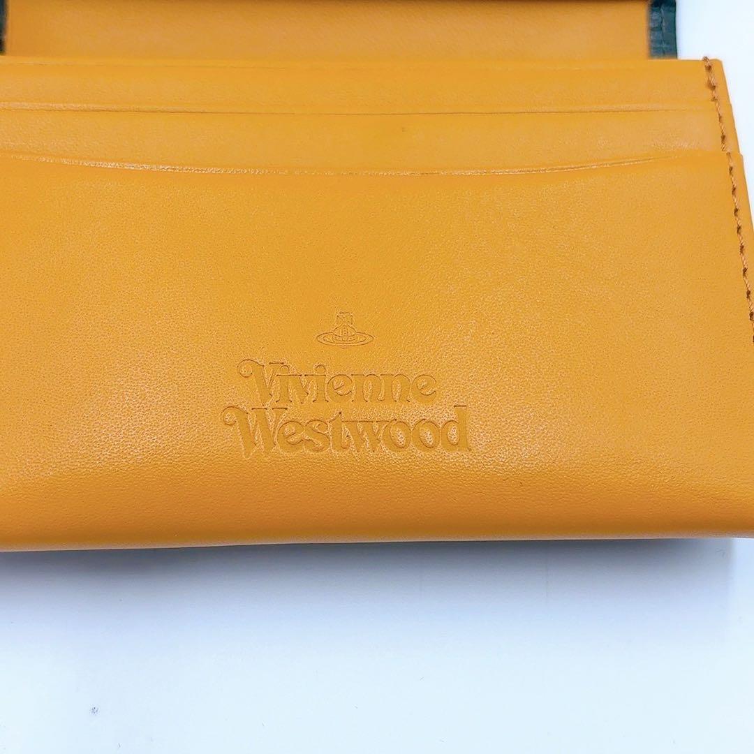 未使用 ヴィヴィアンウエストウッド カードケース 名刺入れ インサイドカラー