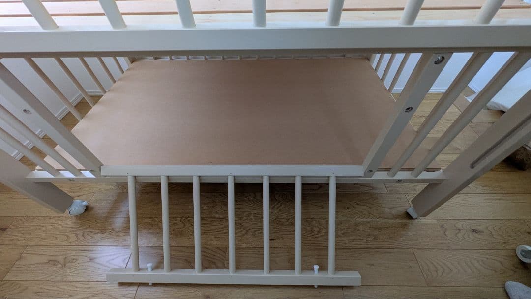 キンタロー社（日本製）ポムヌーベル（ホワイト、すのこ床板）