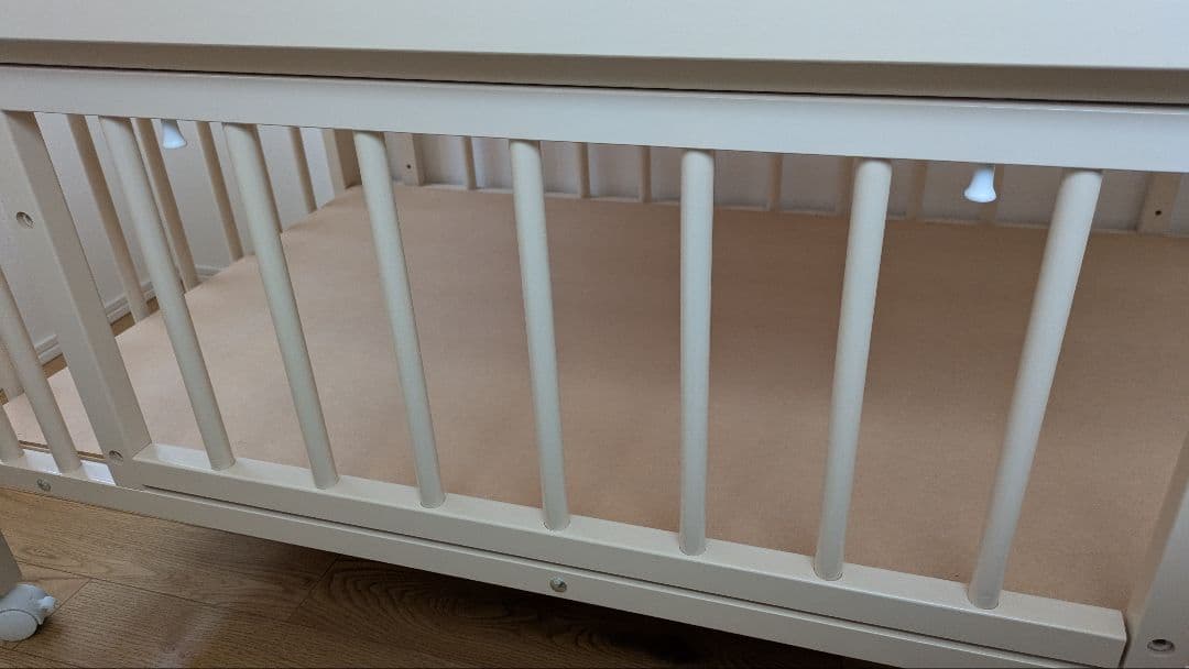 キンタロー社（日本製）ポムヌーベル（ホワイト、すのこ床板）