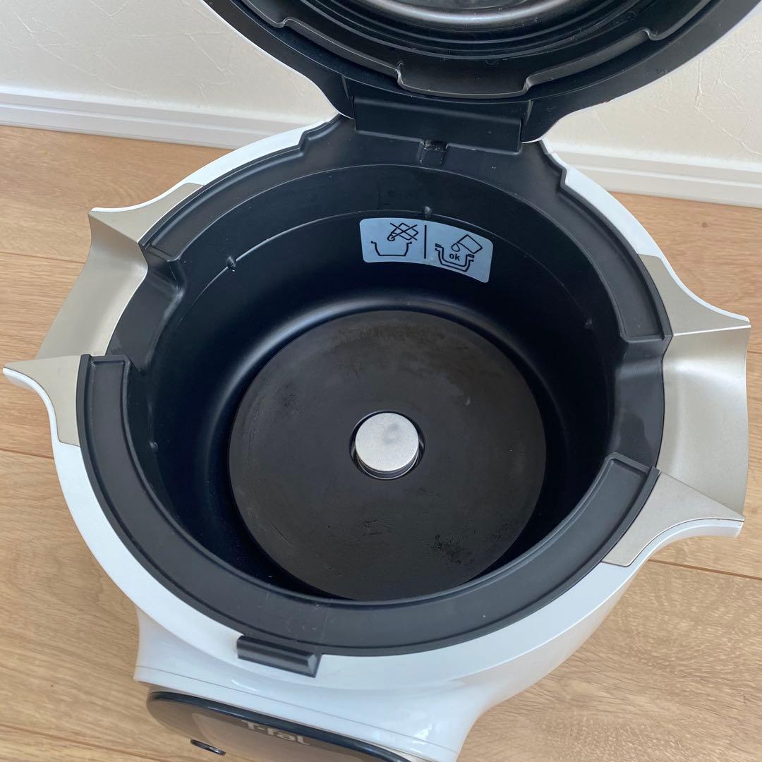 ティファール 電気圧力鍋 クックフォーミー ホワイト 簡単調理 動作確認済