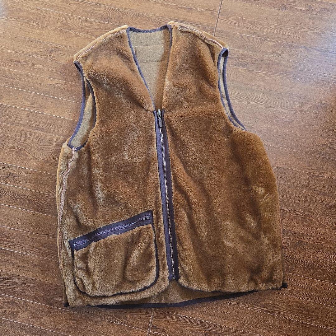 美品❗　Barbour　バブアー　ブラウン　ベスト　40