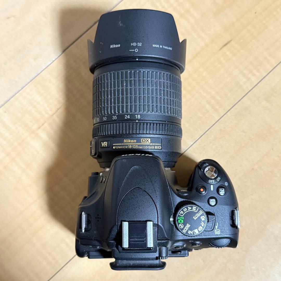 【訳あり】Nikon D5100 デジタル一眼レフカメラ