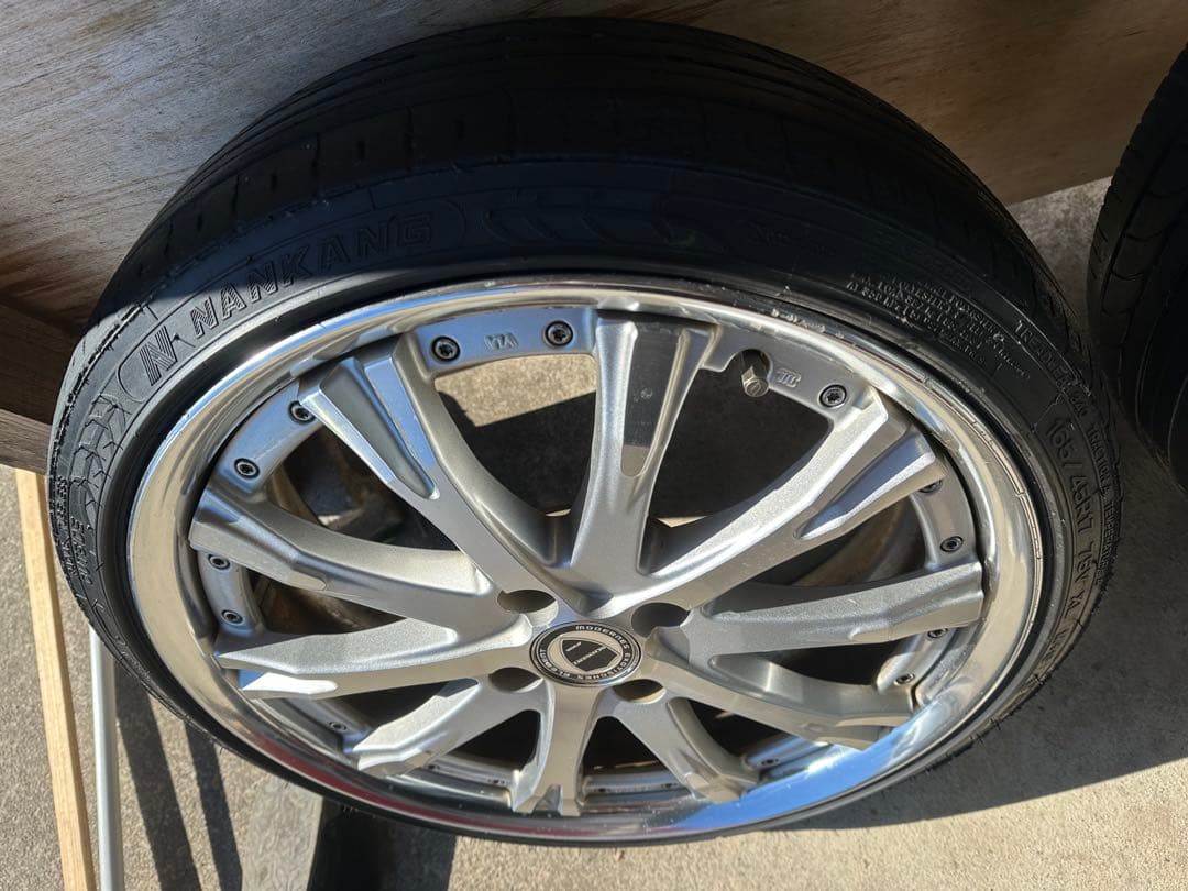 ワークシュバートsc4タイヤ付　17インチ　軽自動車 前後Kid車高調セット