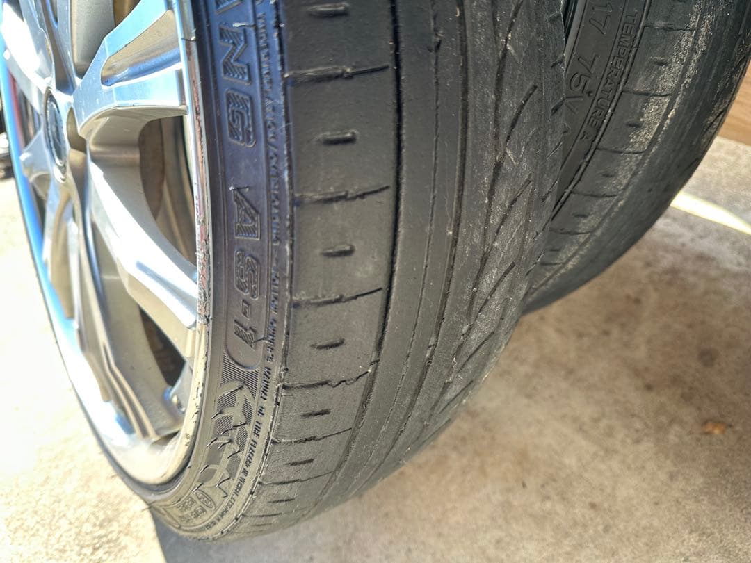 ワークシュバートsc4タイヤ付　17インチ　軽自動車 前後Kid車高調セット