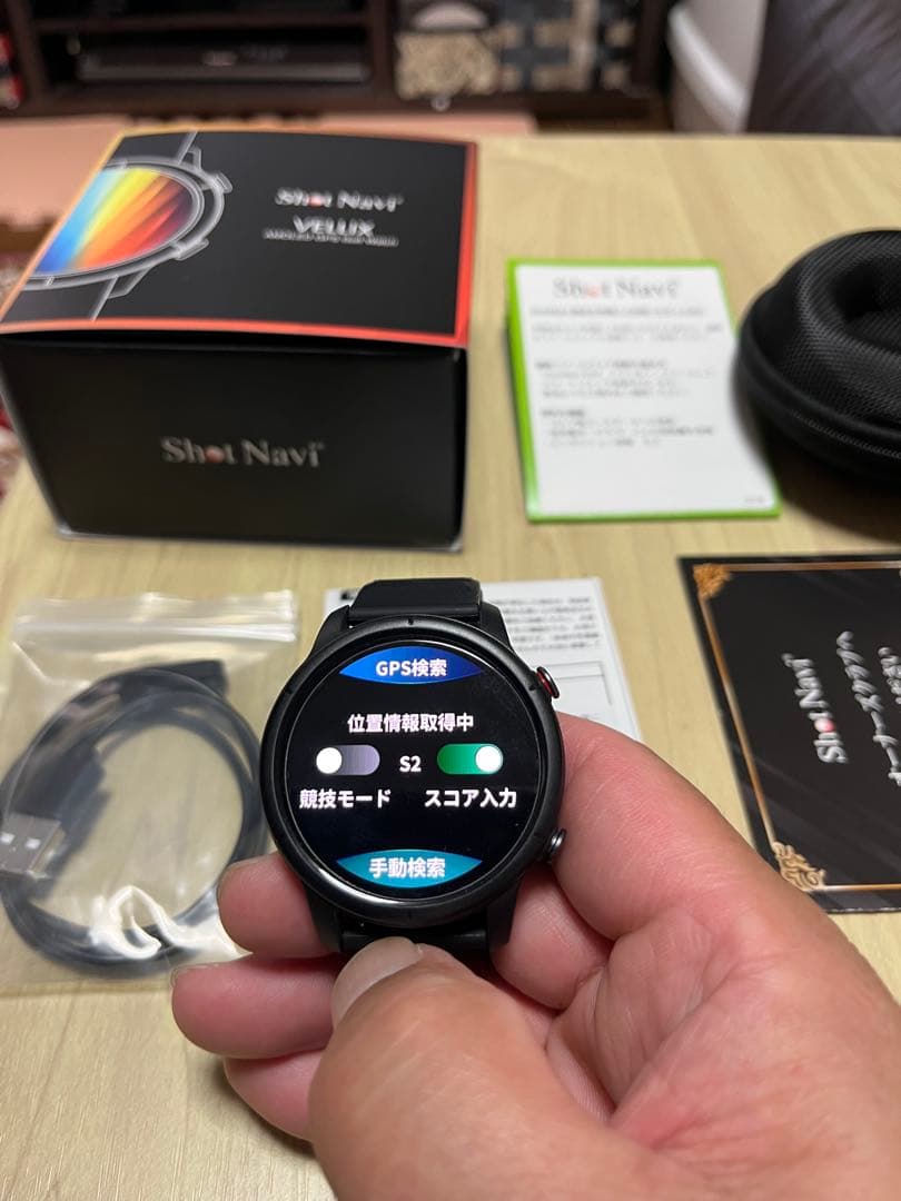 ク*！様 Shot Navi VELLIX Ｖ14 GPSゴルフウォッチ