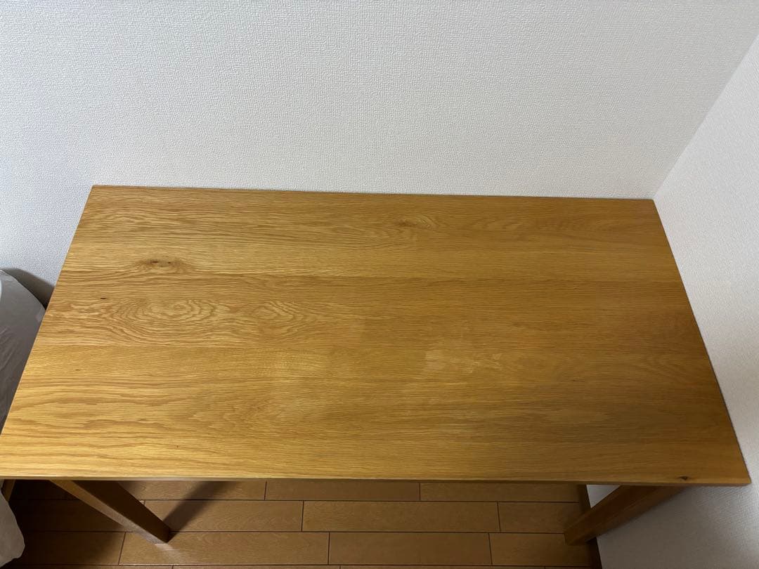 無印良品 無垢材デスク 木製デスク オーク材 学習机