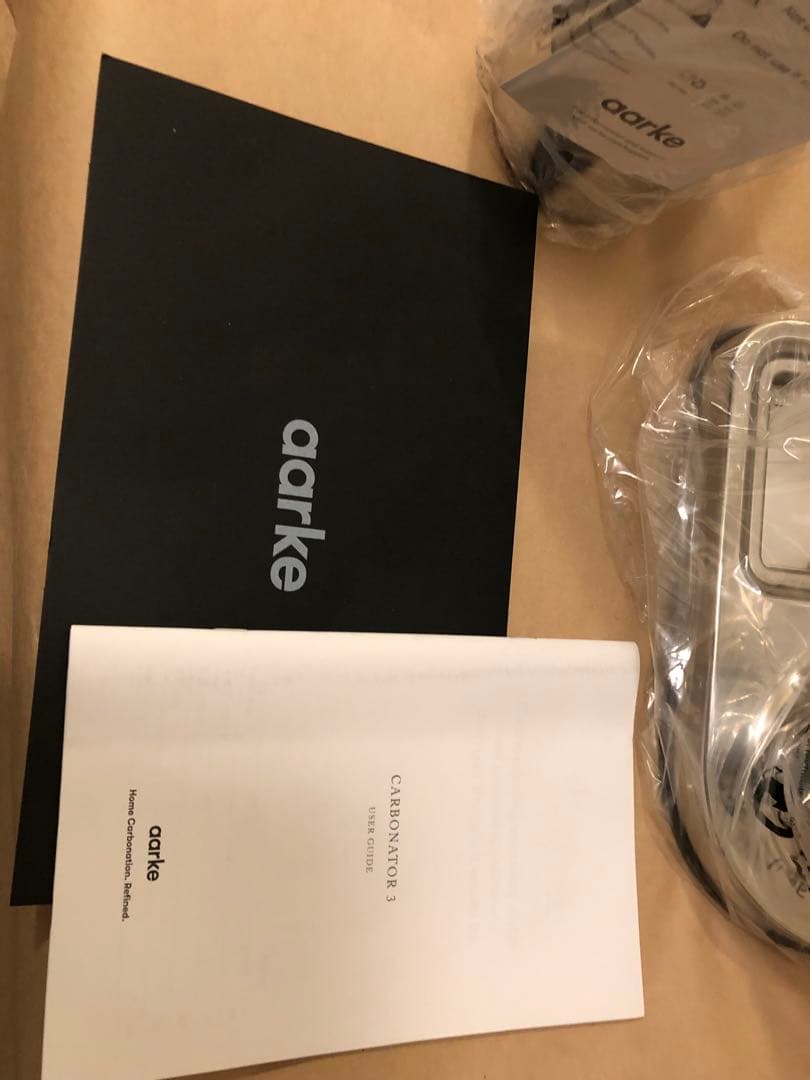 アールケ　aarke カーボネーター３アールケ ソーダ サーバー シルバー