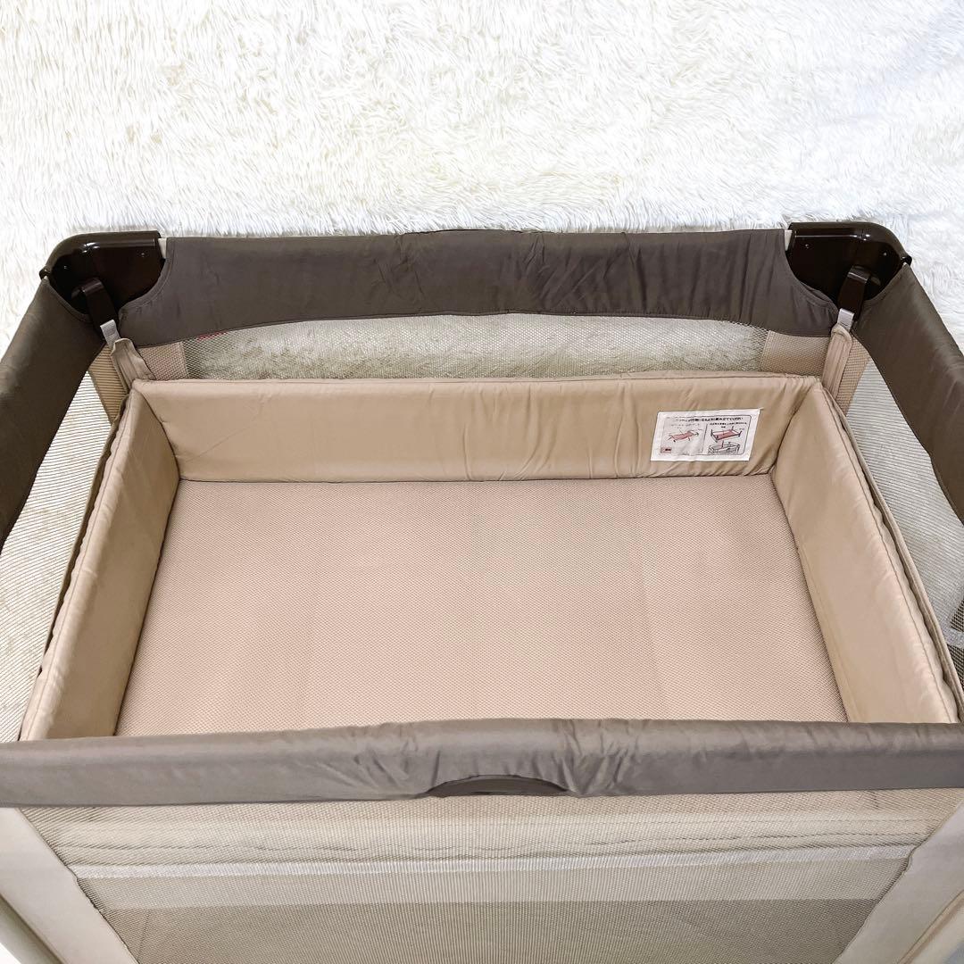 Aprica アップリカ ベビーベッド ココネルエアー ココア 美品