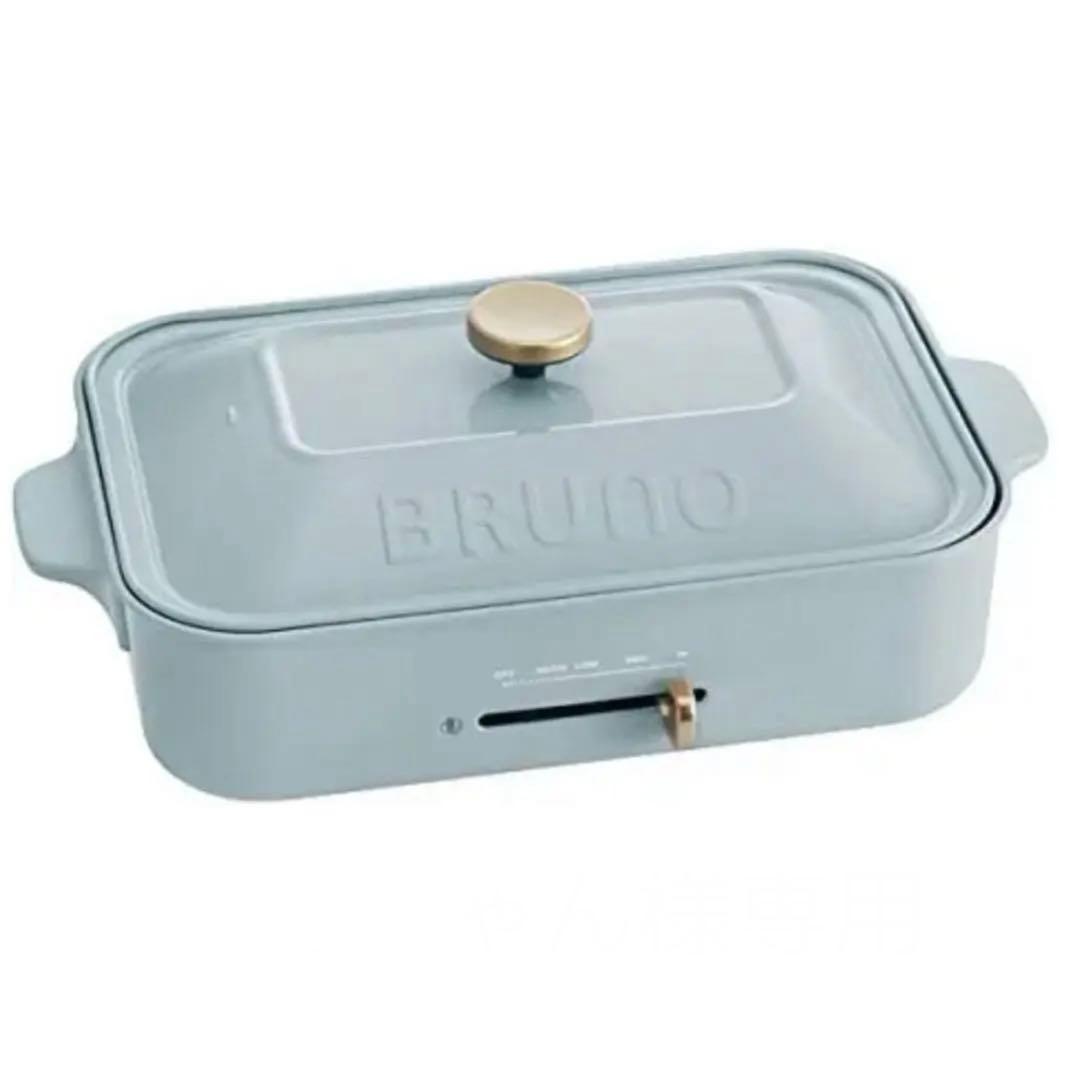 BRUNO コンパクトホットプレート サックスブルー
