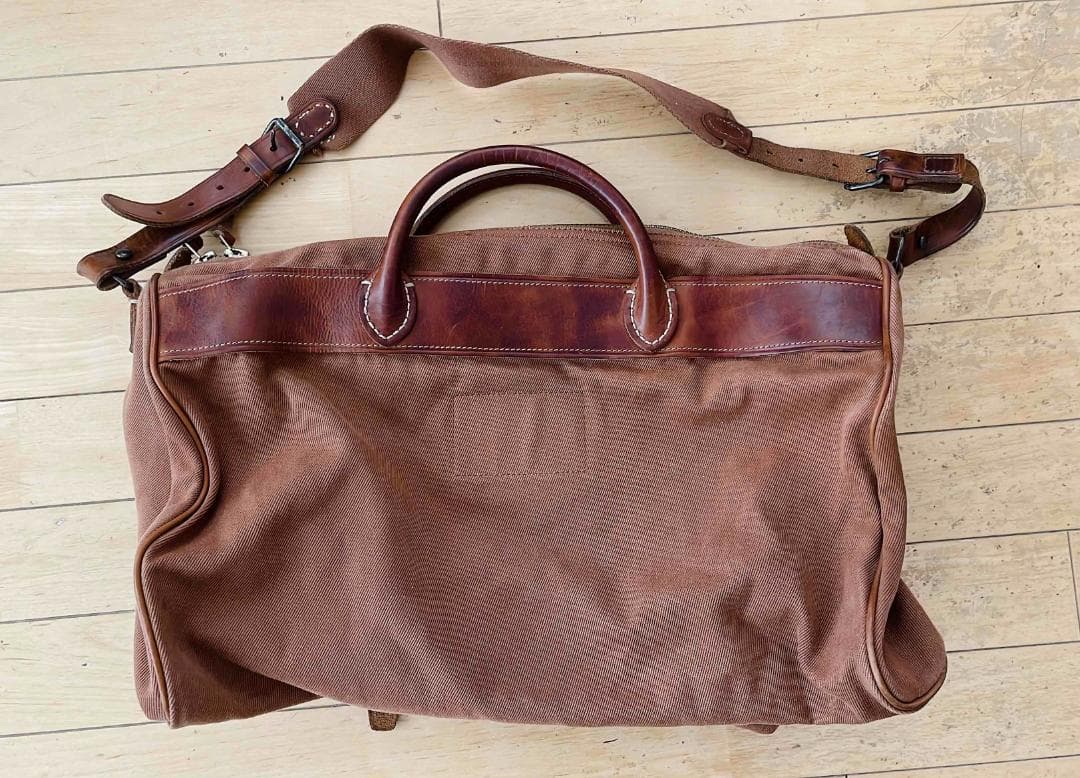 RRL☆ボストンバック☆ブラウン☆中古