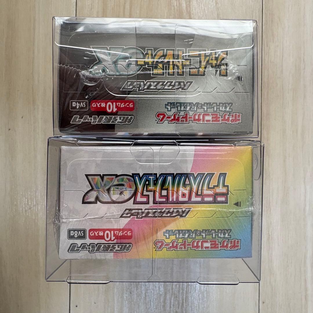 テラスタルフェスex＋シャイニートレジャーex 2BOX 新品シュリンク付き