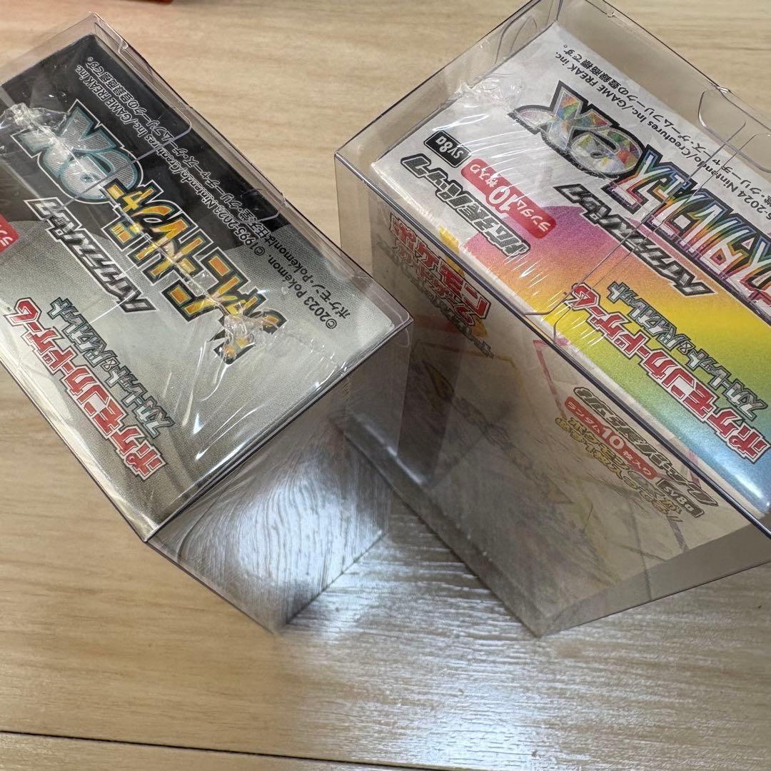 テラスタルフェスex＋シャイニートレジャーex 2BOX 新品シュリンク付き