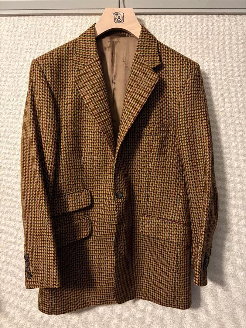 Aquascutum/ガンクラブチェックジャケット/英国製/38