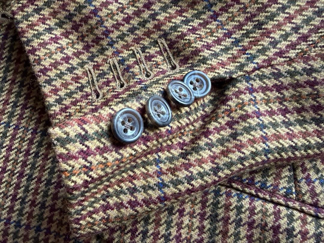 Aquascutum/ガンクラブチェックジャケット/英国製/38