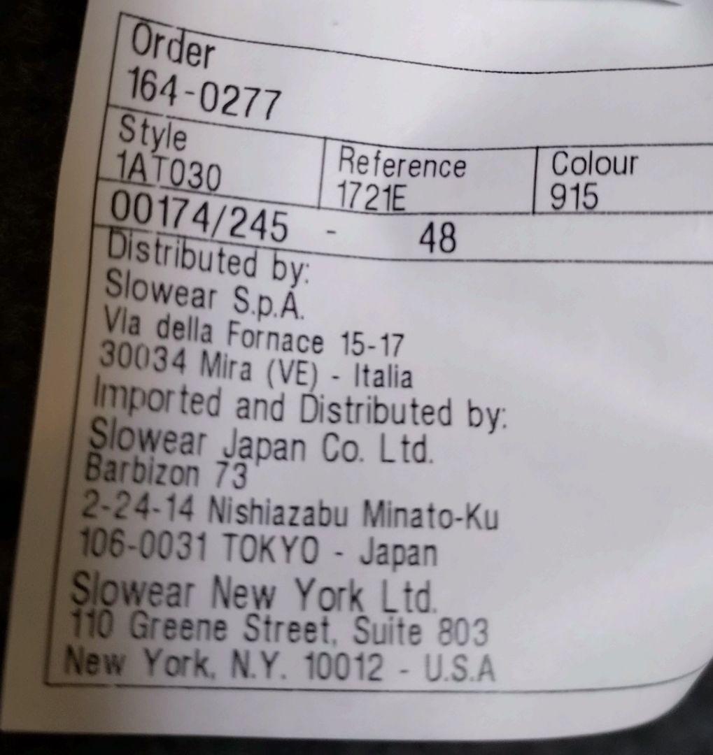 美品　INCOTEX　インコテックス　ウールパンツ　秋冬物 48 グレー