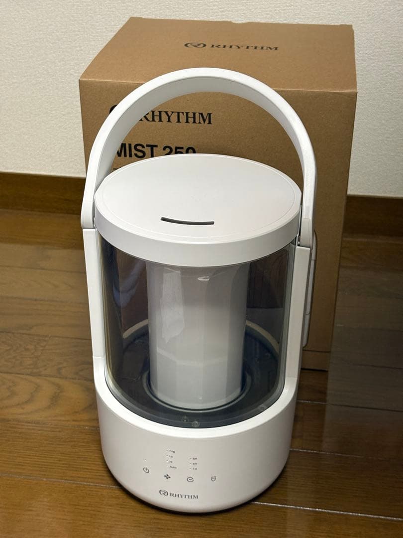 【美品】超音波振動加湿方式 加湿器　RHYTHM MIST 250