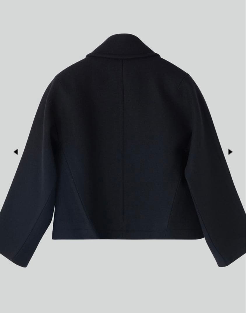 【未着用】RECTO ウールショートピーコート